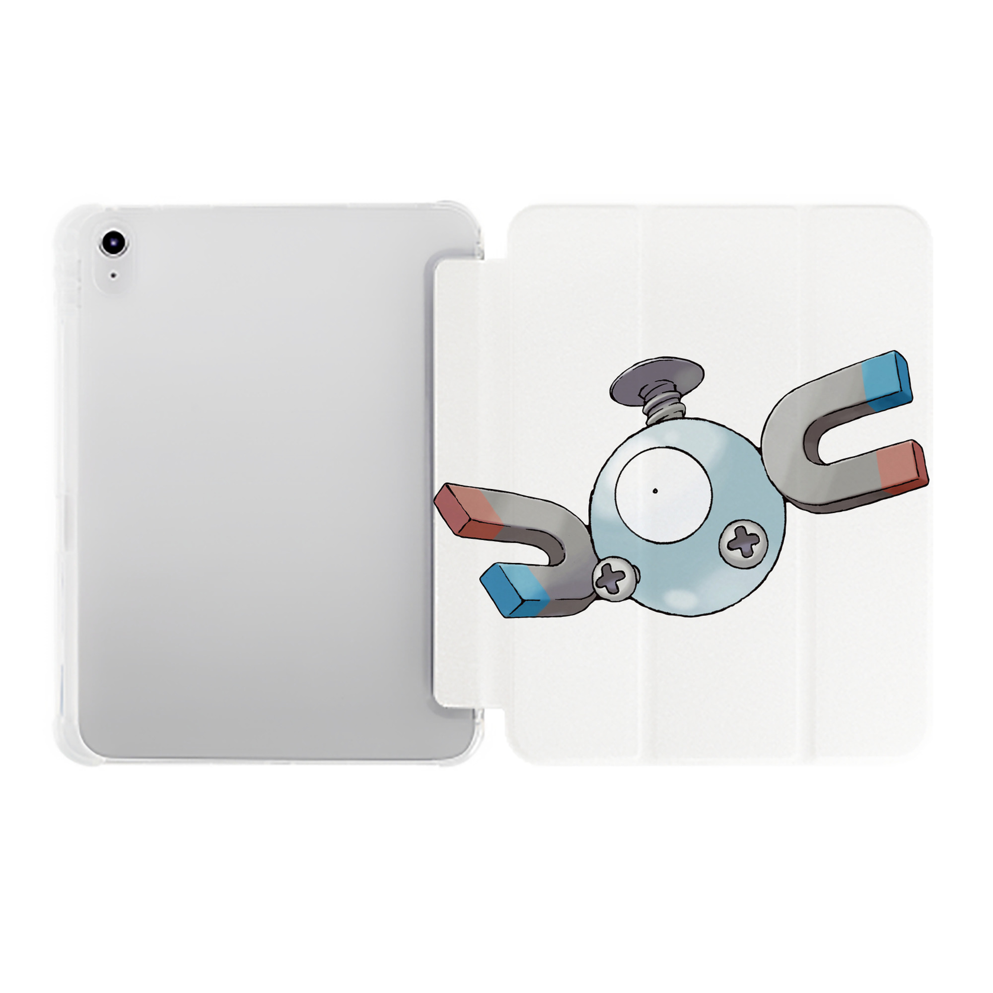 （画像用） ポケットモンスター Pokémon IPad ケース ペン収納付き 三つ折りスタンド PUレザー×シリコン 対応機種9.5/10.5/10.9インチ